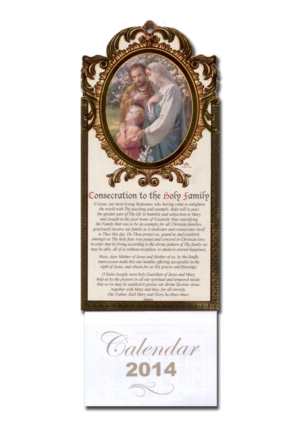 Consecration Calendar